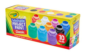 Crayola-I Lavabilissimi Tempere Lavabili in Barattolini Multicolore - Ilgrandebazar