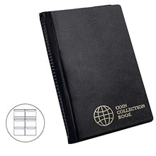 Carica l'immagine nel visualizzatore di Gallery, Dimensioni album moneta (11,5x15,2 cm), 6 Tasche / Pagina (4,5x4,5 Cm Per Griglia)