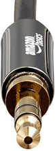 Carica l&#39;immagine nel visualizzatore di Gallery, AmazonBasics - Cavo audio stereo maschio su 3,5 mm, 1,2 m