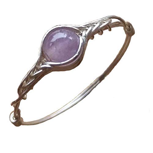 21 1/2 Anello in Argento Sterling 925 con Ametista Naturale Fatto a Mano... - Ilgrandebazar