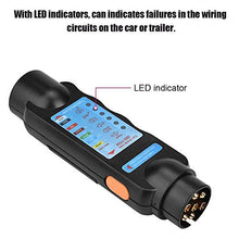 Carica l&#39;immagine nel visualizzatore di Gallery, Tester per rimorchio, 12 V Presa / 13 Pin cavo di cablaggio Presa... - Ilgrandebazar