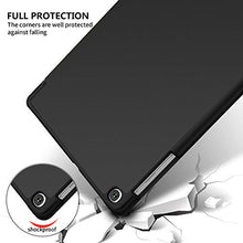 Carica l'immagine nel visualizzatore di Gallery, IVSO AROYI Custodia Cover per Samsung Galaxy Tab A 10.1 2019, Slim Nero + 1 Pack