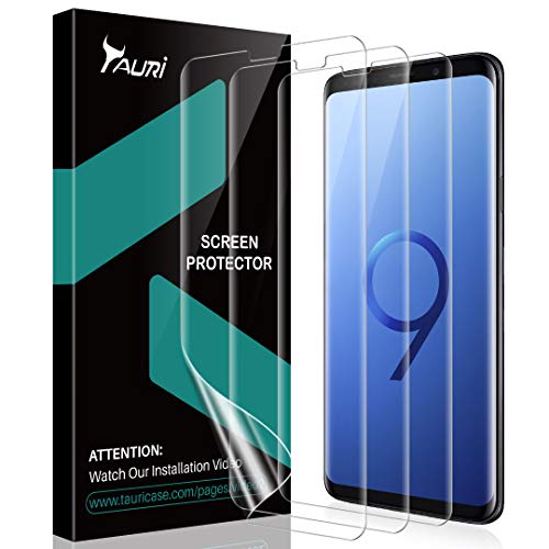 TAURI [3 Pezzi Pellicola Protettiva per Samsung Galaxy S9, [Adatta a Sensore... - Ilgrandebazar