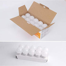 Carica l&#39;immagine nel visualizzatore di Gallery, Lampadine LED G45 E27 5 W (Sostituisce 35 W), Luce 5W Calda 10 Pezzi