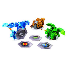 Carica l&#39;immagine nel visualizzatore di Gallery, Bakugan- Starter Pack, 3 Sfere, 2 Classici e 1 Ultra, Lion Gold, Pegasus...