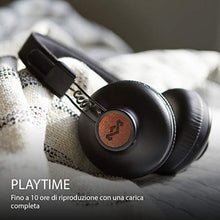 Carica l&#39;immagine nel visualizzatore di Gallery, House of Marley Positive Vibration 2, Cuffie Bluetooth Wireless con Nero - Ilgrandebazar