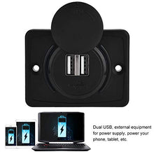 Carica l&#39;immagine nel visualizzatore di Gallery, Presa usb auto, di ricarica per caricabatterie con porta USB ABS...