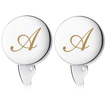 Carica l&#39;immagine nel visualizzatore di Gallery, HONEY BEAR Gemelli Uomo con iniziali Alfabeto Lettera per - Camicia A - Ilgrandebazar