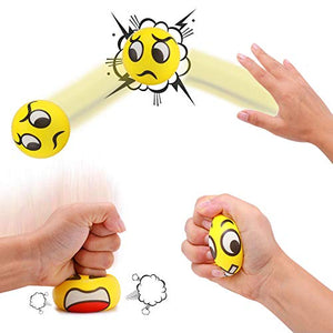 Mimieyes, giocattoli antistress, palline con emoji, per esercizio alle mani... - Ilgrandebazar