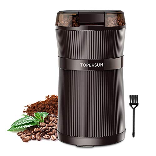 Macinacaffè Elettrico con Lama 200W lame in acciaio inossidabile Macina...
