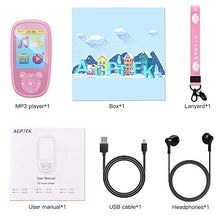 Carica l&#39;immagine nel visualizzatore di Gallery, MP3 Bambini, AGPTEK Lettore MP4 con Grande schermo da 2,4 Pollichi Rosso