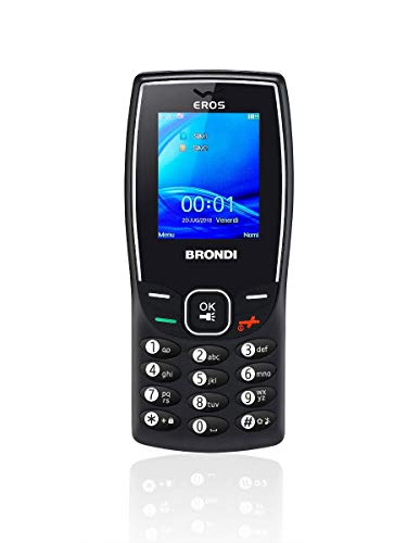 Brondi Eros Telefono cellulare Nero NERO - Ilgrandebazar