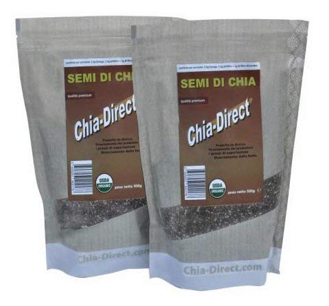 1kg semi di Chia BIO 100% liberi da pesticidi