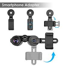 Carica l'immagine nel visualizzatore di Gallery, Binocolo Professionale, 12x42 Portatile HD con Clip per Smartphone,...