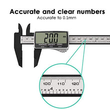 Carica l&#39;immagine nel visualizzatore di Gallery, Voldbov Calibro Digitale, Fibra di Carbonio a Corsoio 150mm / 6 inch... - Ilgrandebazar