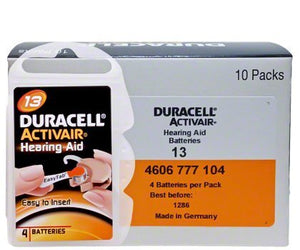 Duracell, 60 batterie Activair per apparecchi acustici in formato 13, di... - Ilgrandebazar