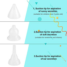 Carica l&#39;immagine nel visualizzatore di Gallery, Aspiratore Nasale Neonato, Pulitore Naso Elettrico Ear Wax Cleaner azzurro - Ilgrandebazar