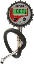 Carica l&#39;immagine nel visualizzatore di Gallery, VERGO Manometro Pressione Digitale per Pneumatici Tubo Flessibile Rinforzato...