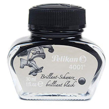Carica l'immagine nel visualizzatore di Gallery, Pelikan 301051 Inchiostro Stilografico 4001, Flacone di Vetro da 30 ml, Nero
