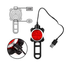Carica l&#39;immagine nel visualizzatore di Gallery, AMANKA Luci per Bicicletta, Set Luce Bici LED Light con 5V/2A...