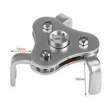 Carica l&#39;immagine nel visualizzatore di Gallery, Yosoo Chiave per filtro olio 3 Braccio Strumenti Smontaggio di auto... - Ilgrandebazar