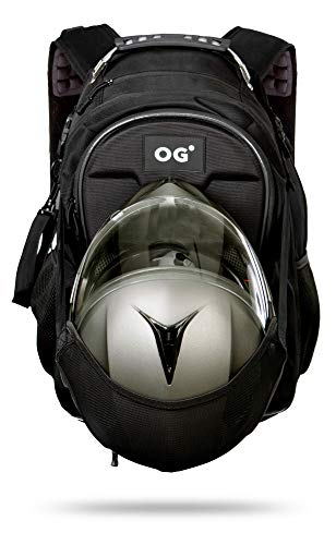 OG Online&Go CityRunner Zaino Moto, Impermeabile, Espandibile 30-35L, Borsa...