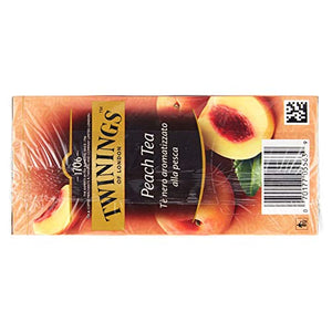 Twinings - Tè nero, aromatizzato alla pesca - 50 g