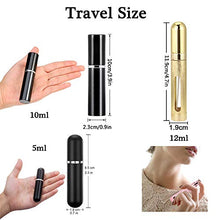 Carica l&#39;immagine nel visualizzatore di Gallery, 9 pezzi 5 ml 10 12 Atomizzatore di profumo ricaricabile Bottiglie di...