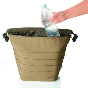 Guzzini Set Borsa Termica con Contenitore Salvafreschezza On The Go, Ocra - Ilgrandebazar