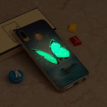 Carica l&#39;immagine nel visualizzatore di Gallery, YiKaDa - Cover per Samsung Galaxy A10 + A10, Glitter Farfalle - Ilgrandebazar