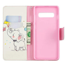 Carica l&#39;immagine nel visualizzatore di Gallery, COTDINFOR Galaxy S10 Plus Protezione Custodia for Girls Cute BF: Red Unicorn