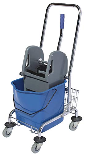 Chiner - Carrello di pulizia professionale, con secchio da 25 l e pressa... - Ilgrandebazar