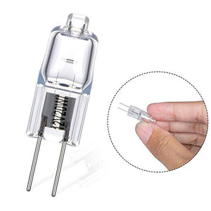 Vicloon G4 Lampadine Luce, Lampada Alogena, 20W Luce Calda, 10pcs 20w