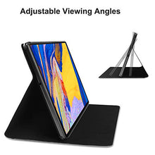 Carica l'immagine nel visualizzatore di Gallery, HoYiXi Custodia per Lenovo Tab M10 Plus 10.3 Ultra Sottile Case in Pelle nero