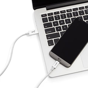 AmazonBasics - Cavo maschio USB Type-C a USB-A 3.1 Gen 2, 0,9 metri, Bianco - Ilgrandebazar