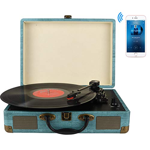 Giradischi Vinile, 3 Velocità (33 1/3, 45 E 78 Giri) stereo M435-GREEN