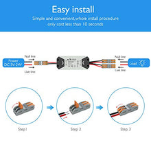 Carica l&#39;immagine nel visualizzatore di Gallery, eMylo Smart Wireless RF Relay Switch DC 12V 2 canali Telecomando 2 pacchi