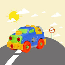 Carica l&#39;immagine nel visualizzatore di Gallery, Akokie Jeep Bambini Kit Montaggio Giocattoli Auto Veicolo Regalo - Ilgrandebazar