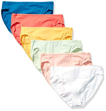 Carica l&#39;immagine nel visualizzatore di Gallery, Standard Cotton Stretch Hi-cut Brief Panty, 6-pack,...