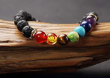 Carica l&#39;immagine nel visualizzatore di Gallery, J.Fée Energia Guarigione Equilibrio Bracciale 8 mm Reiki 2 bracciali Chakra - Ilgrandebazar