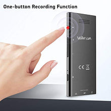 Carica l&#39;immagine nel visualizzatore di Gallery, Walkercam MP-7 8GB Bluetooth 4.1 Lettore MP3 con Pulsante a Nero02