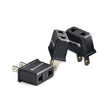Carica l'immagine nel visualizzatore di Gallery, Neuftech 3X Adattatore Presa Italiana/Europa a Spina Americane/USA 3 Pack
