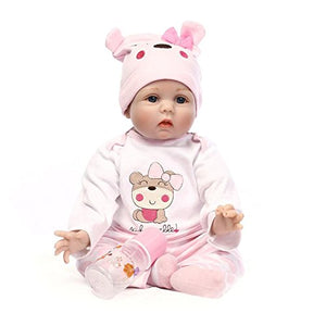 ZIYIUI Realistica 55 cm Bambole Reborn Bambina Bambola Femmina...