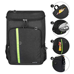 besrey Zaino Termico 30 Litri Termica Borsa，Zaino Isotermico，Porta Pranzo...