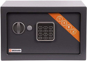 Brihard Home Cassaforte Elettronica, 20x31x20cm (HxWxD), (20x31x20cm) - Ilgrandebazar