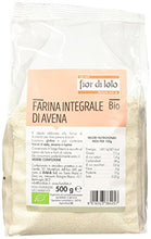 Carica l&#39;immagine nel visualizzatore di Gallery, Fior di Loto Farina Integrale Avena Biologico - 500 g