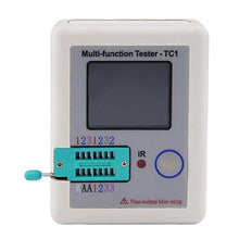 Carica l&#39;immagine nel visualizzatore di Gallery, ARCELI LCR TC1 ESR Tester Transistor Induttanza Resistenza capacità Meter - Ilgrandebazar
