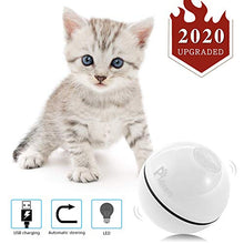 Carica l&#39;immagine nel visualizzatore di Gallery, Pidsen Gatto Palla Automatica, Giocattolo Interattivo per Sfera Bianca