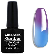 Carica l&#39;immagine nel visualizzatore di Gallery, Allenbelle Smalto Semipermanente Camaleonte Nail Polish UV LED Gel Unghie 7.3ml 5737