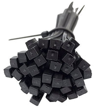 Carica l&#39;immagine nel visualizzatore di Gallery, intervisio Fascette Plastica per Cablaggio 300 mm x 4,8 300 x mm, Nero
